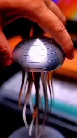 creative mechanical dancing jelly fish 🐟😱