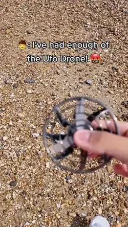 You want this UFO Drone? Click the link in my bio <3