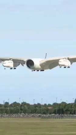 The plane and the engines are swapped