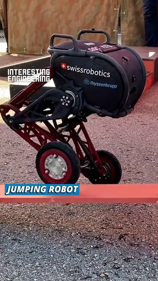 Jumping And Rolling Robot