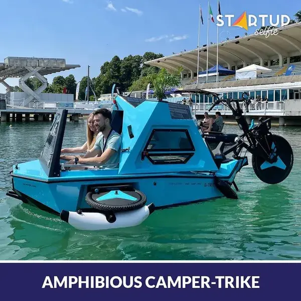 Amphibious Camper-Trike