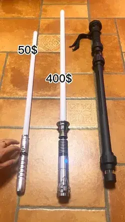 Super Realistic Lightsaber for Halloween!