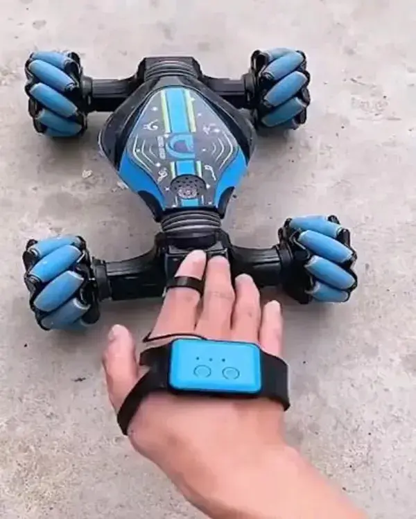 Rc stunt car hand motion control