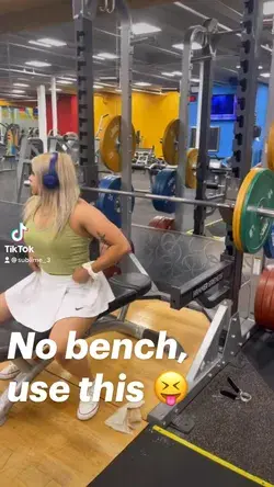 No bench, use this 😝