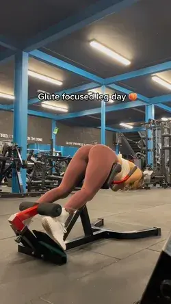 GLUTE DAY  EXERCISE PLAN