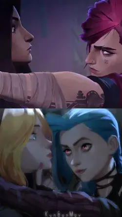 Arcane Vi and Caitlyn | Jinx and Lux