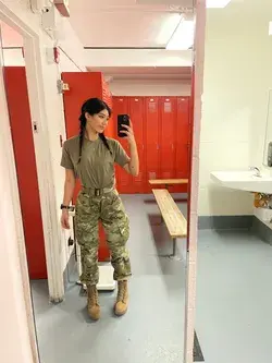 Air Force girl