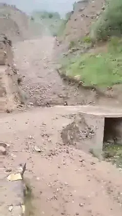 land sliding