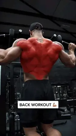 BACK WORKOUT 💪 👉 My Daily Use Suppliments Can Be Found On My Bio Link 💪 #backworkout