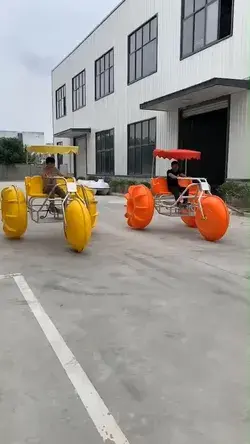 water tricycle testing video