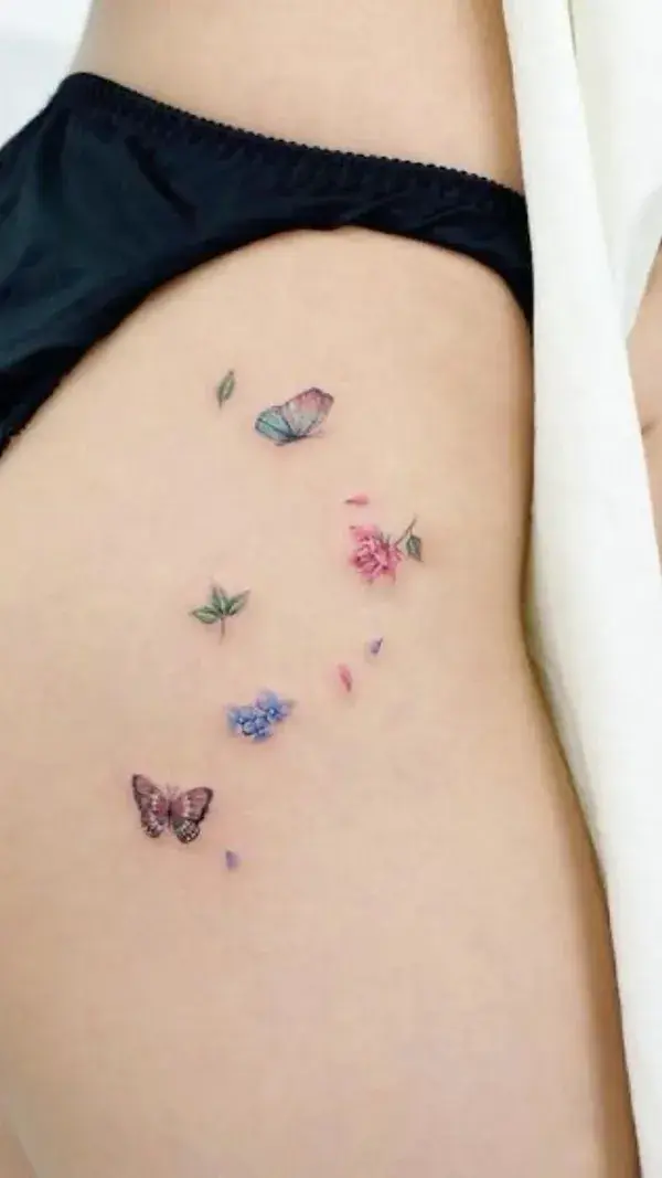 Butterfly tattos fairy tatto tattos font