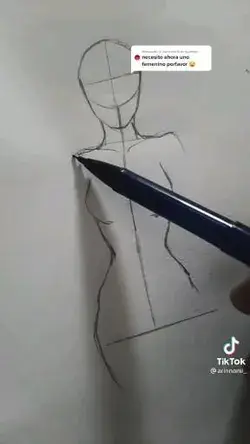 Drawing tutorial body female