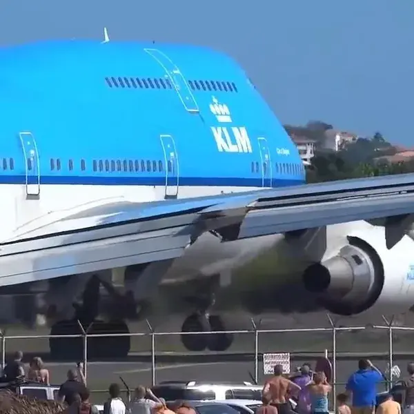 Never underestimate a 747!