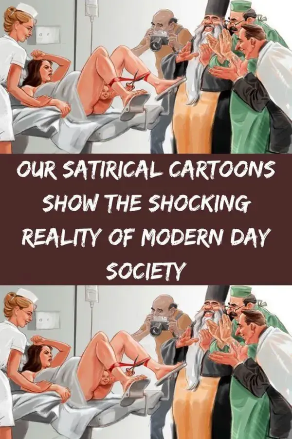 Our Satirical Cartoons Show The Shocking Reality Of Modern Day Society