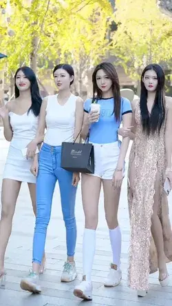 Asian Street Fashion. 4 in 1. Which One You Choose?