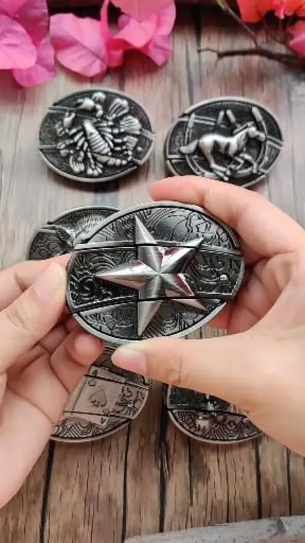 Add these cool belt buckles to your gift list