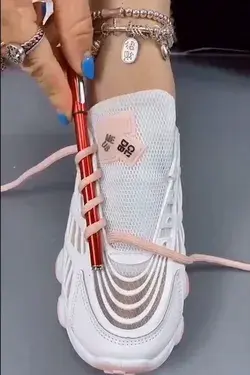 Try Tying Shoes Like This