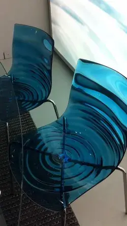 BLUE MODERN CHAIR