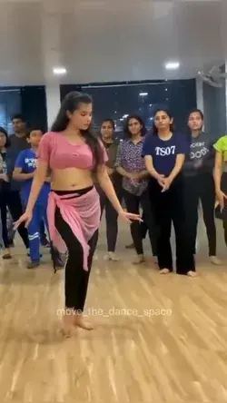 Beautiful queen dancing