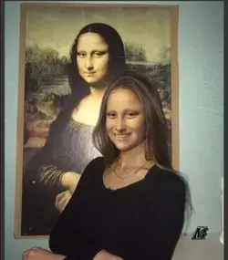 NFT - LIVING Mona Lisa