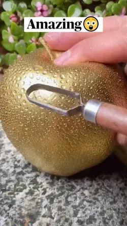 Amazing gold apple😲