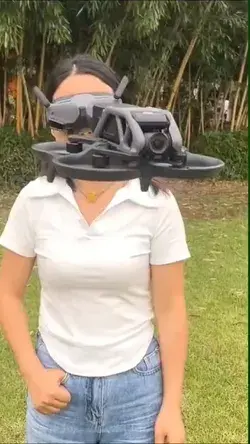 Testing a VR Drone controlled camera #technology #innovation #shocking