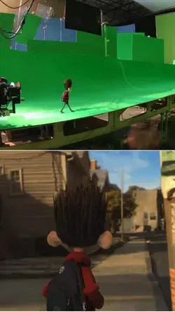 ParaNorman |  Green Screen to Finished Animation