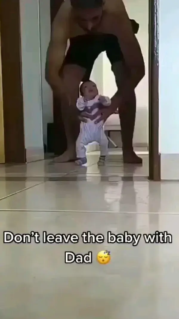 Don't Leave Baby With Dad - Here's What Happen 😂