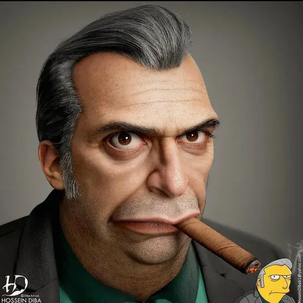 Fat Tony -the Simpsons