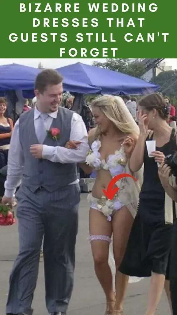 Bizarre Wedding Dresses That Guests Still Can't Forget