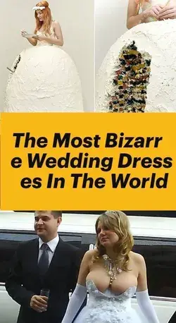 The Most Bizarre Wedding Dresses In The World