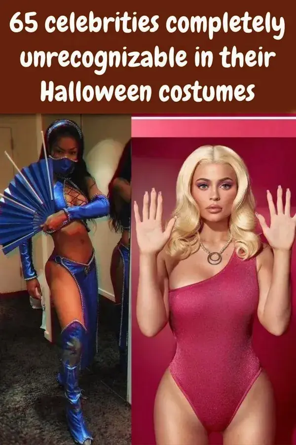 65 celebrities completely unrecognizable in their Halloween costumes