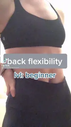 beginning back flexibility tutorial!