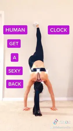 Handstand back and core workout! Follow me on TIK TOK and IG!