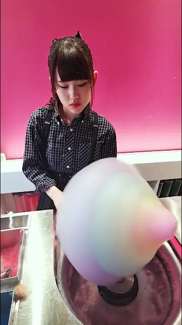 Rainbow Cotton Candy