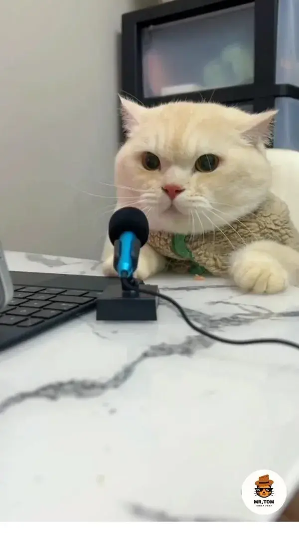 funny sound cat