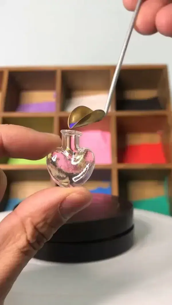 Sand art bottle