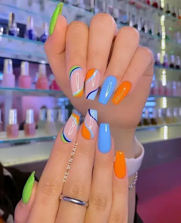 Latest and Beautiful Summer Nails | Summer Nails 2023 Gel