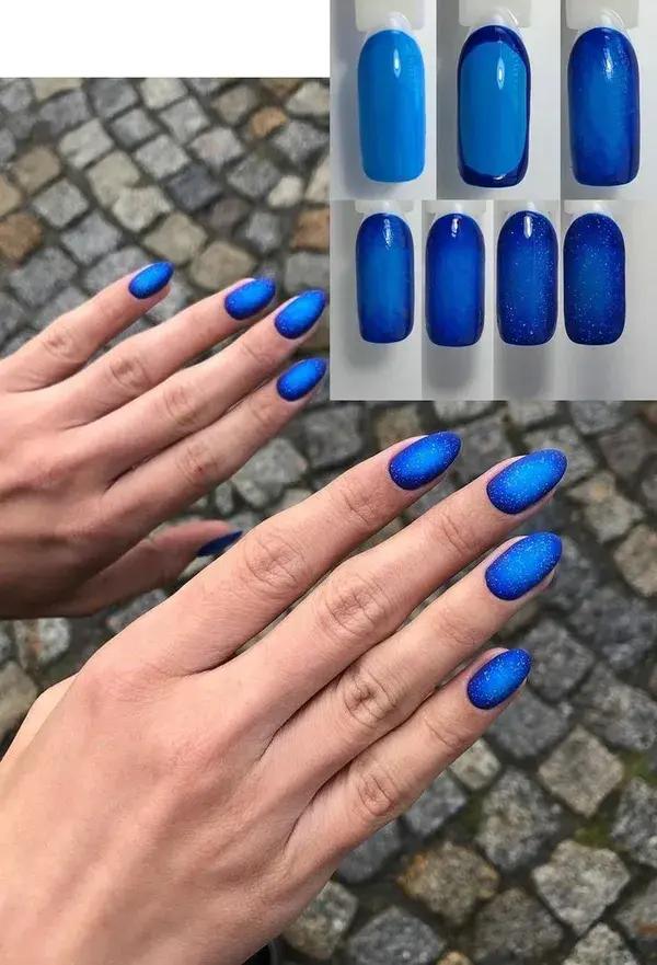 60 ideias e tutoriais de unhas degradê para caprichar na nail art 2023