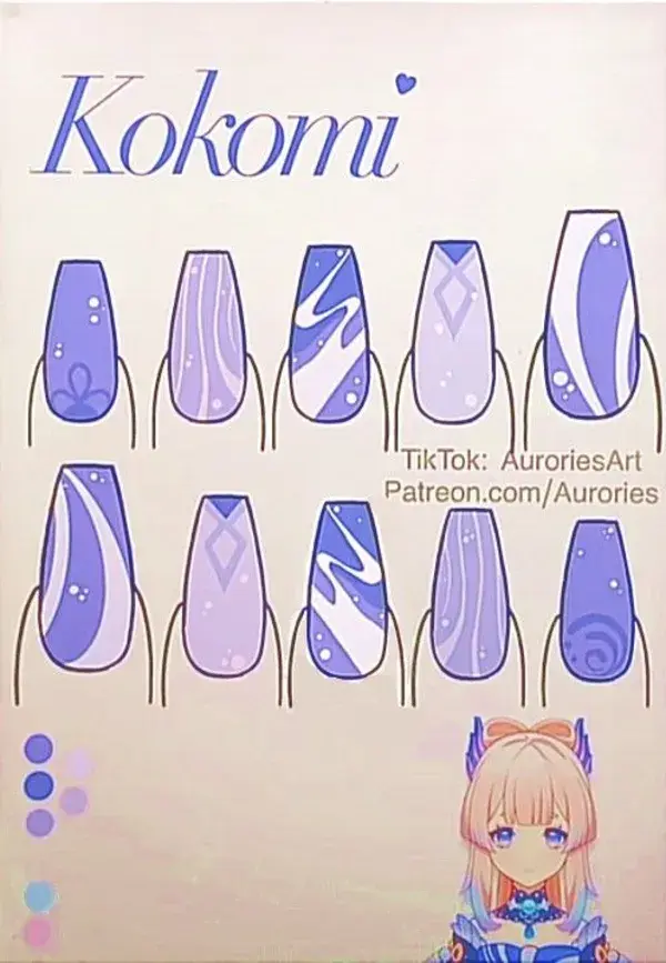 kokomi nails 💅