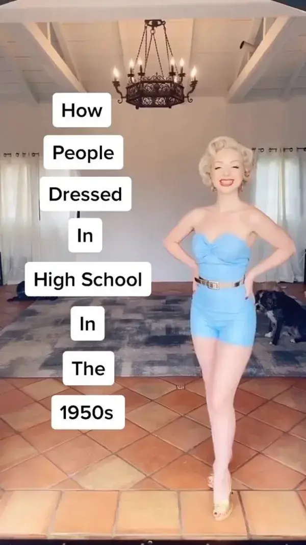 High School Fashion 1950s Edition