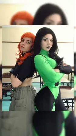 Kim possible and Shego Halloween costume