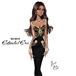 Chanel fashion illustration