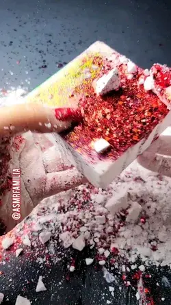 baby oil splash ❤️💦 Oddly satisfying crushing video