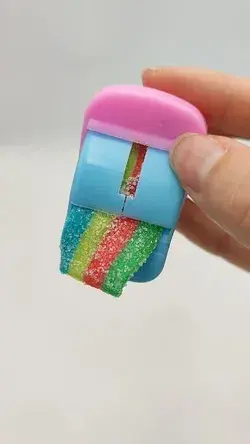 Sour belt gummy candy