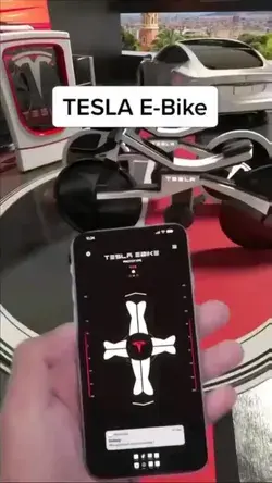 “Tesla E-Bike Concept! 🚲🔥 Follow @viraltechking🤖👑 Follow @viraltechking🤖👑 . . 🔗 All rights a