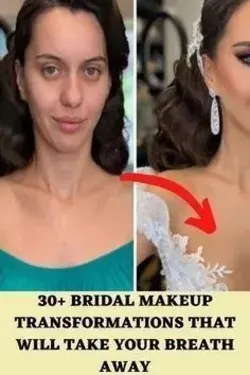 30+ Bridal Makeup Transformations That Will Take Your Breath Away