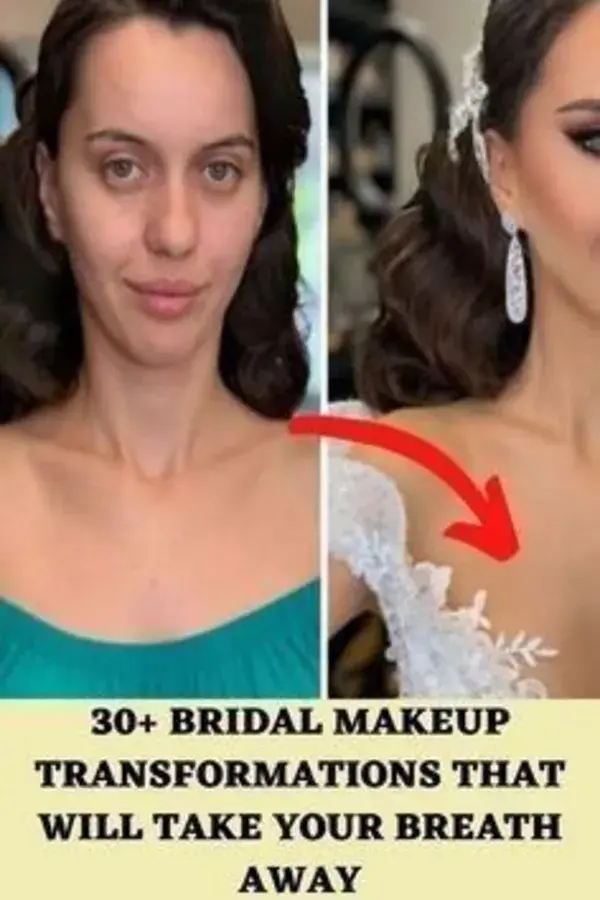 30+ Bridal Makeup Transformations That Will Take Your Breath Away