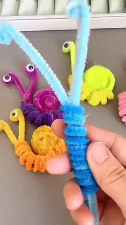 Handmade diy pipe cleaner cute snail #handmade #diy #foryoupage #handm... | TikTok