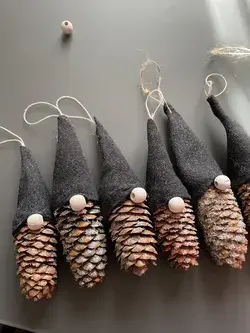 Pine cone crafts